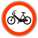 Zabrana saobraćaja za mopede(II-13)