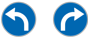 Obavezan smer(II-43.3) i (II-43.4)